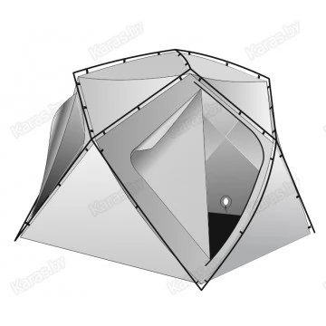 Внутренний тент утепленный для палаток Лотос КУБ 3