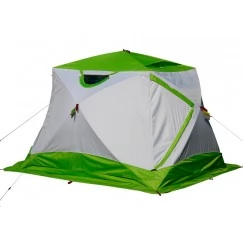 Палатка зимняя Лотос Куб 4 Компакт Термо Лонг (2.60x2.10x1.88 м)