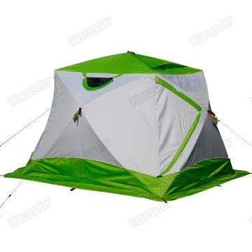 Палатка зимняя Лотос Куб 4 Компакт Термо Лонг (2.60x2.10x1.88 м)