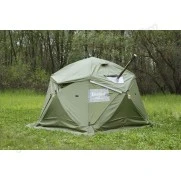 Палатка всесезонная Лотос КубоЗонт 4У Компакт (2.60x2.60x2.15 м) гидро + утепленный