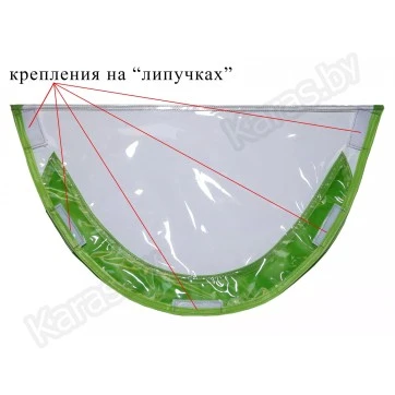 Прозрачное окно для палаток Лотос Куб (-40° С)