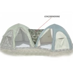 Тент-соединение для палаток Лотос 5/5 (камуфляж, PU3000)