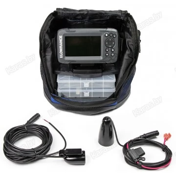 Эхолот Lowrance HOOK2 4x Bullet All Season Pack, 4 дюйма (GPS, всесезонный комплект)