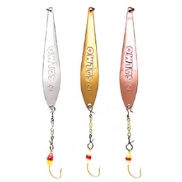 Блесна вертикальная зимняя Lucky John S-2-Z с цепочкой и крючком 82751-* (3.5гр)