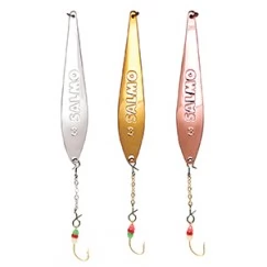 Блесна вертикальная зимняя Lucky John S-3-Z с цепочкой и крючком 82761-* (6.5гр)