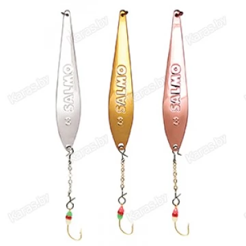 Блесна вертикальная зимняя Lucky John S-3-Z с цепочкой и крючком 82761-* (6.5гр)