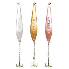 Блесна вертикальная зимняя Lucky John S-3-Z с цепочкой и тройником 82762-* (7гр)