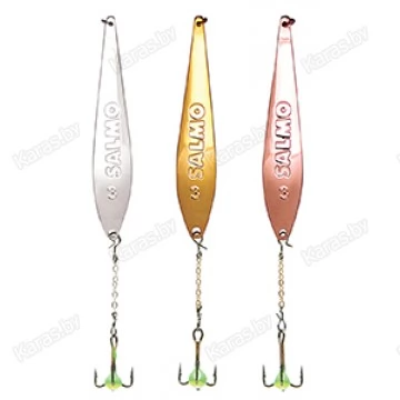 Блесна вертикальная зимняя Lucky John S-3-Z с цепочкой и тройником 82762-* (7гр)