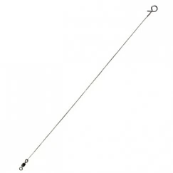 Стальные поводки Lucky John 1x19 Micro Jig Leader LJP6403 оснащённые вертлюгом (2 шт.) Ø 0.15 мм