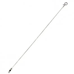 Стальные поводки Lucky John 1x19 Micro Jig Leader LJP6403 оснащённые вертлюгом (2 шт.) Ø 0.15 мм