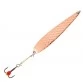 Блесна вертикальная зимняя Lucky John DIAMOND BLADE с цепочкой и тройником, 3 гр