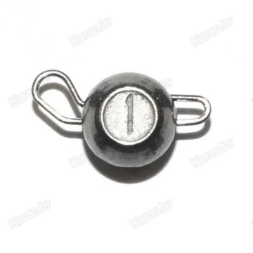 Чебурашка вольфрамовая разборная Lucky John Tungsten Jig Ball (1-15 г)