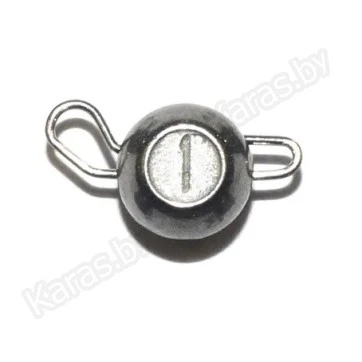 Чебурашка вольфрамовая разборная Lucky John Tungsten Jig Ball (1-15 г)