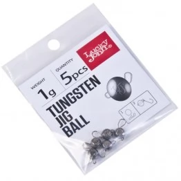 Чебурашка вольфрамовая разборная Lucky John Tungsten Jig Ball (1-15 г)