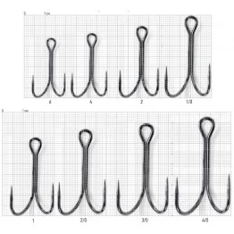 Крючки двойники Lucky John Predator LJH121