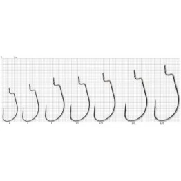 Крючки офсетные Lucky John Predator LJH355
