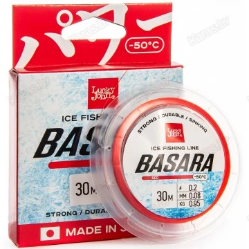 Леска монофильная Lucky John Basara Red 30 м