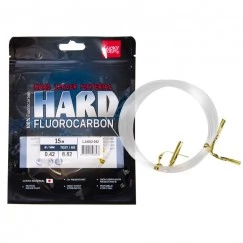 Леска флюрокарбоновая Lucky John FLUOROCARBON Hard 15 м