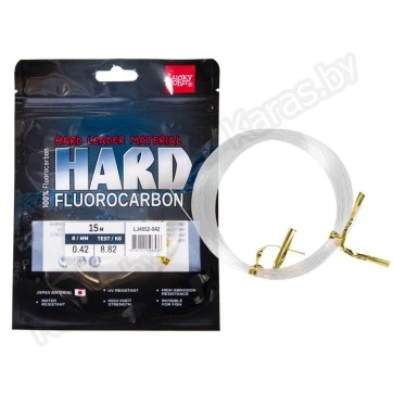 Леска флюрокарбоновая Lucky John FLUOROCARBON Hard 15 м