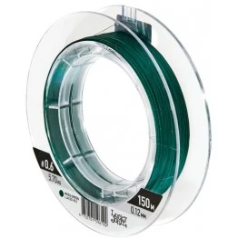 Леска плетеная Lucky John Addict x8 Braid Moss Green 150 м