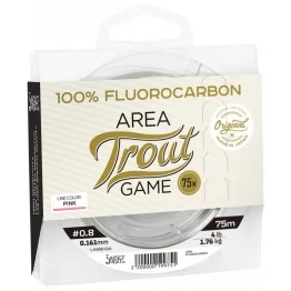 Леска монофильная Lucky John Fluorocarbon Area Trout Game 150 м
