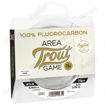 Леска монофильная Lucky John Fluorocarbon Area Trout Game 150 м