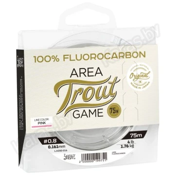 Леска монофильная Lucky John Fluorocarbon Area Trout Game 150 м