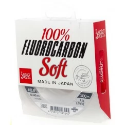 Леска монофильная Lucky John Fluorocarbon SOFT 100 м