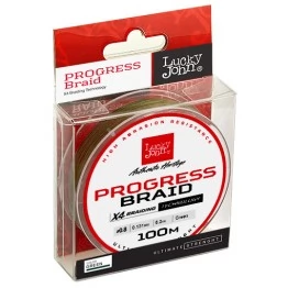 Плетёная леска Lucky John Progress BRAID 100 м