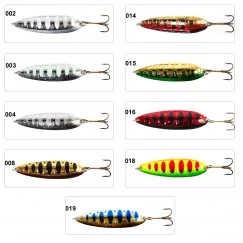 Блесна колеблющаяся Lucky John CROCO SPOON LJCS22-*** (22г)
