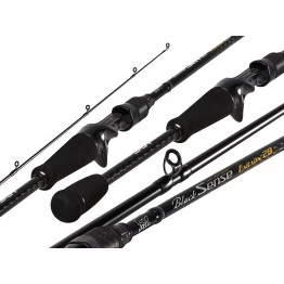 Спиннинг Lucky John Black Sense FARAON CAST 28, углеволокно, 1.98 м, тест 8-28 г, 130 г