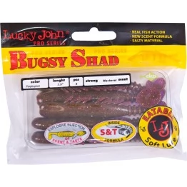 Виброхвосты Lucky John BUGSY SHAD 2.8"