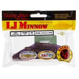 Виброхвосты Lucky John MINNOW 4.4"