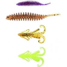 Набор силиконовых приманок Lucky John Perch Snack Pack 03