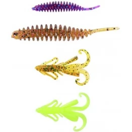 Набор силиконовых приманок Lucky John Perch Snack Pack 03