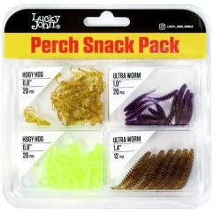 Набор силиконовых приманок Lucky John Perch Snack Pack 03