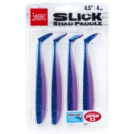 Виброхвосты Lucky John Slick Shad Paddle 4.5"