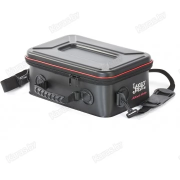 Сумка рыболовная с коробкой и лотком Lucky John EVA LURE BAG 400х225х140