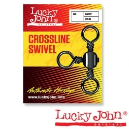 Вертлюги трехсторонние Lucky John Crossline Swivel