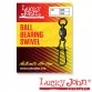 Вертлюги c застежкой и подшипником Lucky John Ball Bearing Swivel