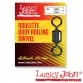Вертлюги Lucky John Roulette Body Rolling Swivel