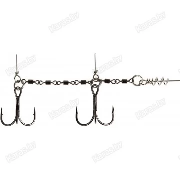 Оснастка стальная Lucky John STINGER POWER CHAIN (M-XL)