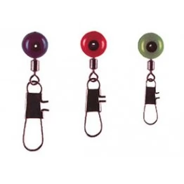 Вертлюги c застежкой MH скользящие Lucky John Moving Rolling Swivel With Head