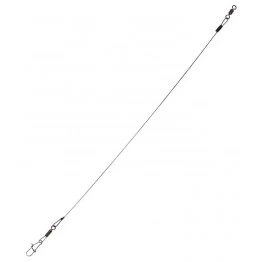 Стальные поводки Lucky John 7x7 SSW AFW LJP6109 оснащённые вертлюгом и застёжкой (2 шт.) Ø 0.28 мм