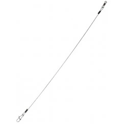 Титановые поводки Lucky John X-TWITCH LJP7310 оснащённые вертлюгом и застёжкой (2 шт.) Ø 0.3 мм