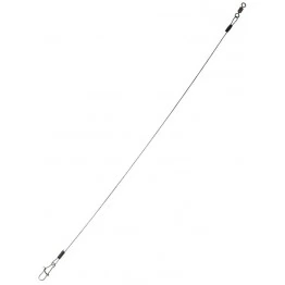 Титановые поводки Lucky John X-TWITCH LJP7310 оснащённые вертлюгом и застёжкой (2 шт.) Ø 0.3 мм