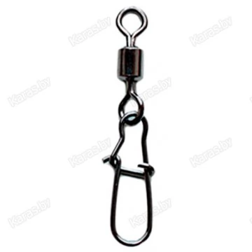 Вертлюги c застежкой Lucky John ROLLING SWIVEL FASTLOCK