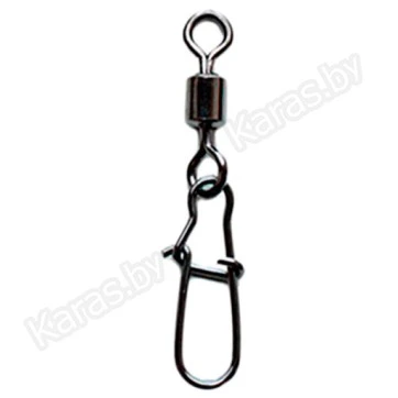 Вертлюги c застежкой Lucky John ROLLING SWIVEL FASTLOCK