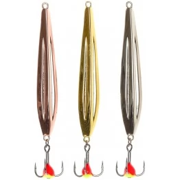 Блесна вертикальная зимняя Lucky John FIN BLADE с тройником (50мм / 4гр)