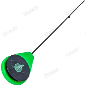 Удочка зимняя "балалайка" Lucky John ERGO 26,5 см (зелёная)